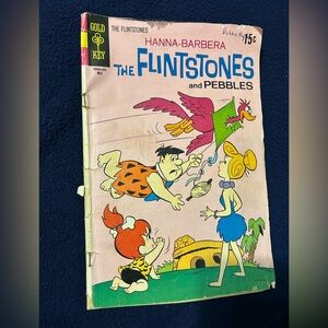 PRICE REDUCED! Rare collectible Vintage 1970 Flintstones & Pebbles Comic Book